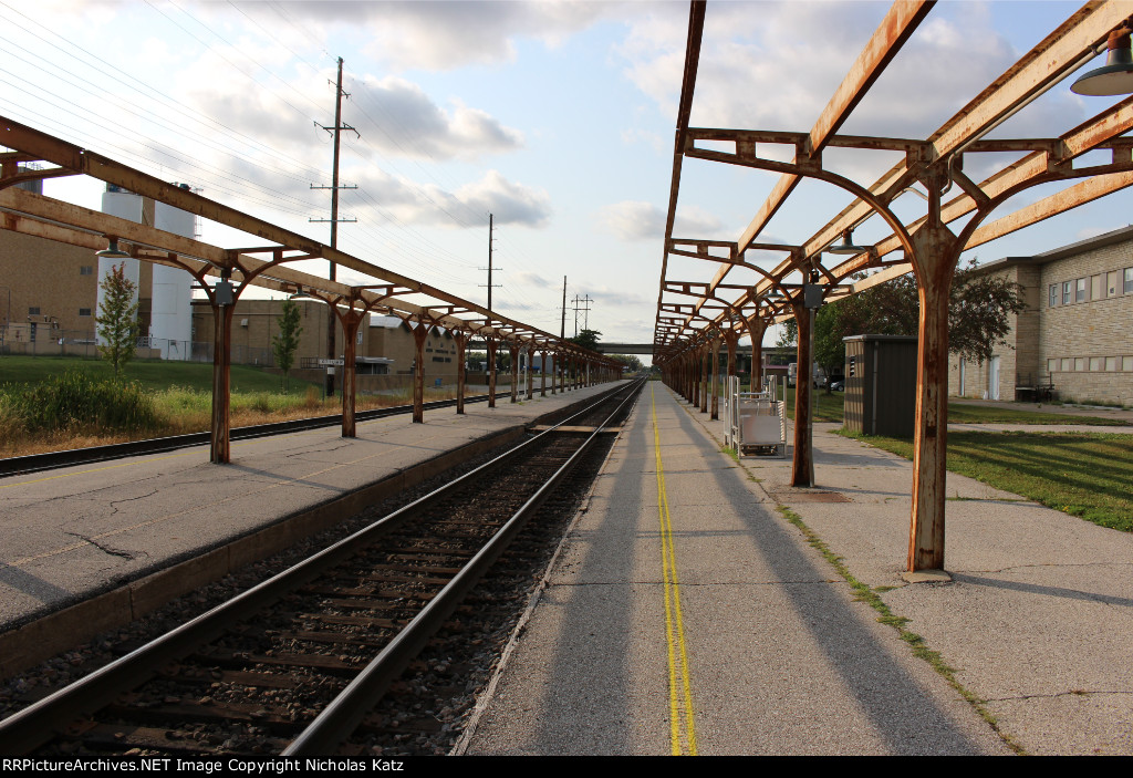 Ottumwa CBQ Depot Platform